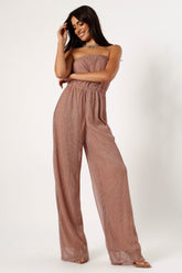 Callie Jumpsuit - Rose Gold